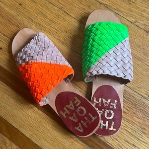 Never Worn THAQAFAH Handmade Sandals - 39